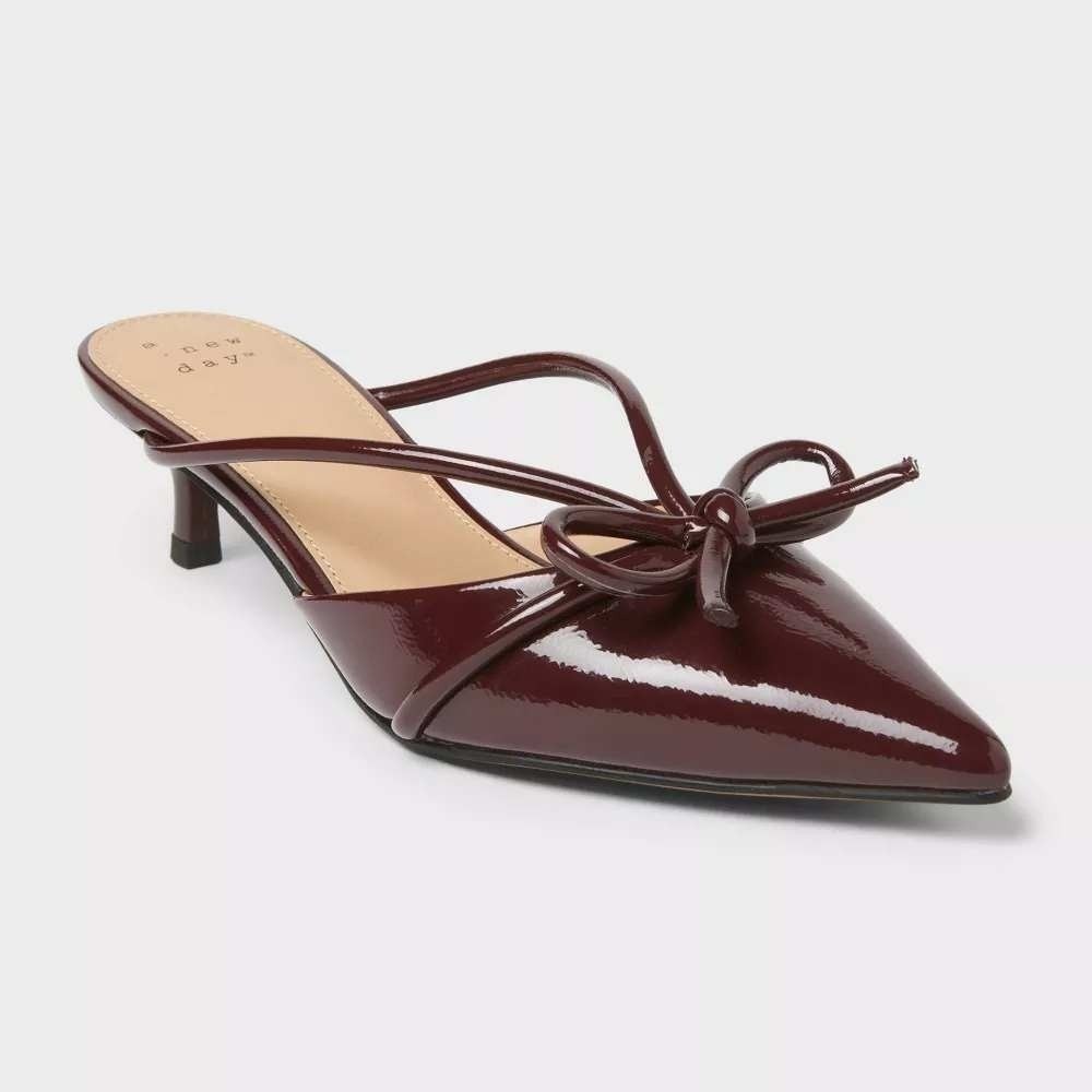 A New Day Odelia Women's Heels Burgundy Size 7 New With Tags